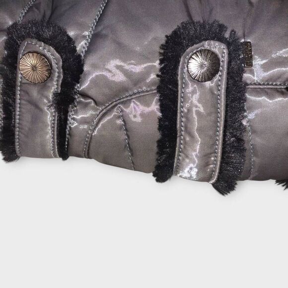 Pajar | Shoes | Pajar Carmin Tall Boots | Waterproof Faux Fur Sz 8.5 Gray Womens - Picture 5 of 12